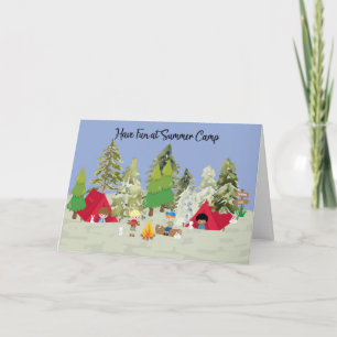 Carte Camp d'été Missing You for Boy