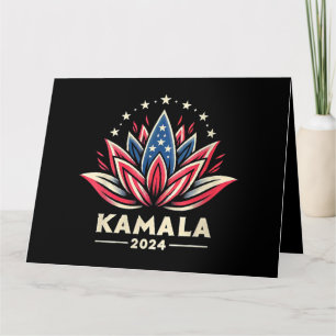 Carte Campagne Présidentielle Kamala Harris 2024 pour Fe