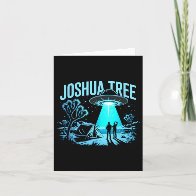 Carte Camping À Joshua Tree (Devant)