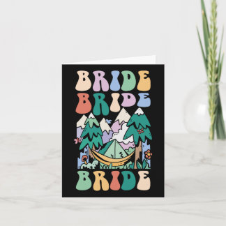 Carte Camping Bridal Party Camp Bachelorette Camp Bride