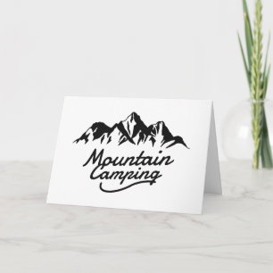 Carte Camping de montagne