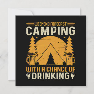 Carte Camping et boisson