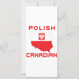 Carte canadienne de l'aigle polonais