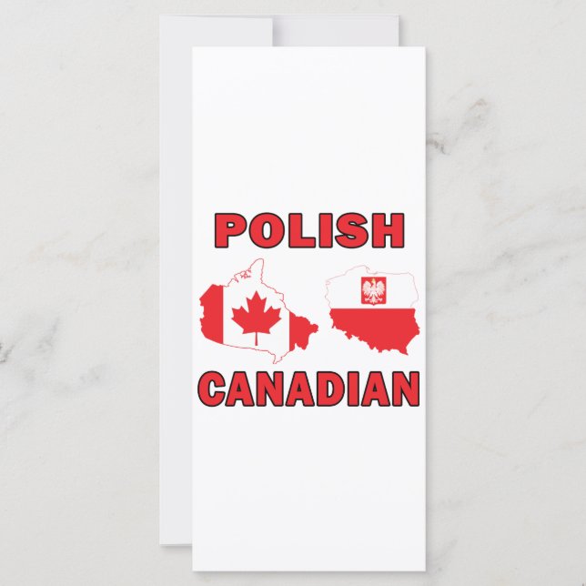 Carte canadienne polonaise (Devant)