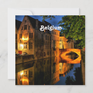 Carte Canal en Belgique