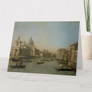 Carte Canaletto - Entrée Du Grand Canal