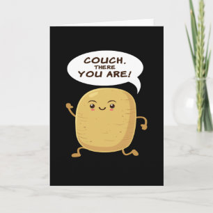 Carte Canapé Là Vous Êtes Vegan Potato
