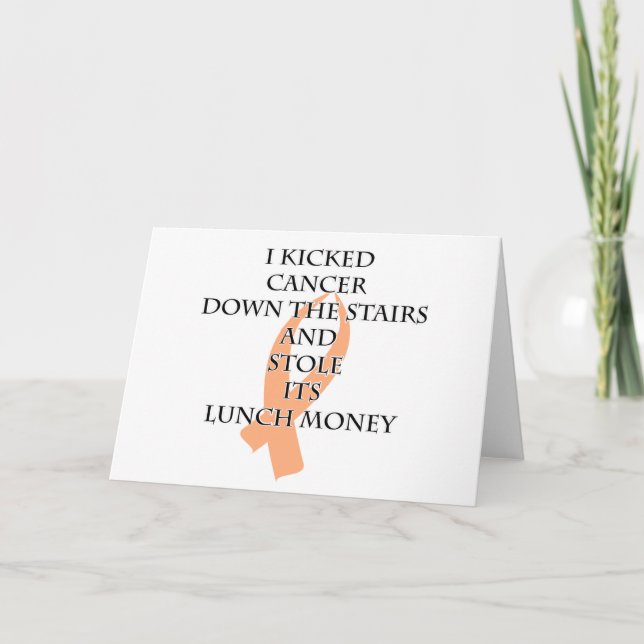 Carte Cancer Bully (Peach Ribbon) (Devant)