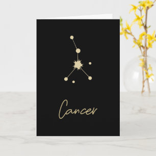 Carte Cancer Constellation Zodiac