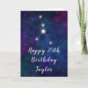 Carte Cancer Constellation Zodiaque Joyeux anniversaire
