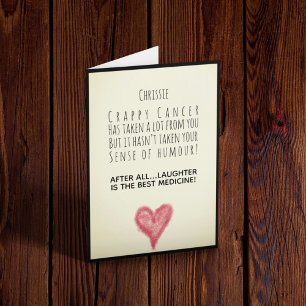 Carte Cancer Crado Personnalisable