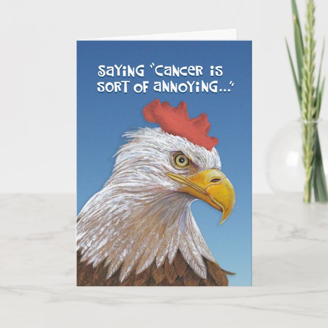 Carte Cancer drôle remets-toi bien (Devant)