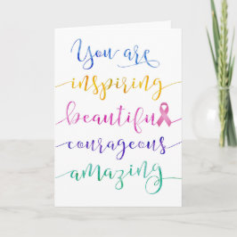 Carte Cancer du sein - rappelez-vous qui vous êtes