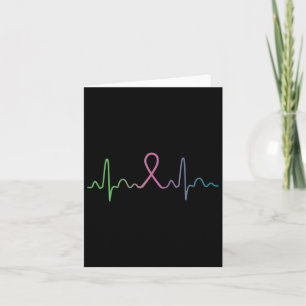 Carte Cancer du sein Sensibilisation au battement cardia
