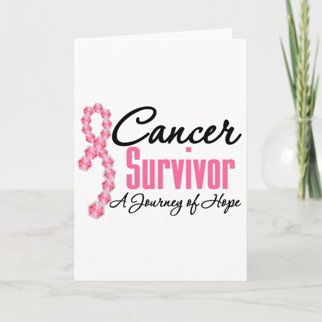 Carte Cancer du sein Sensibilisation des survivants Voya (Devant)