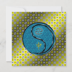 Carte Cancer & Singe d'eau