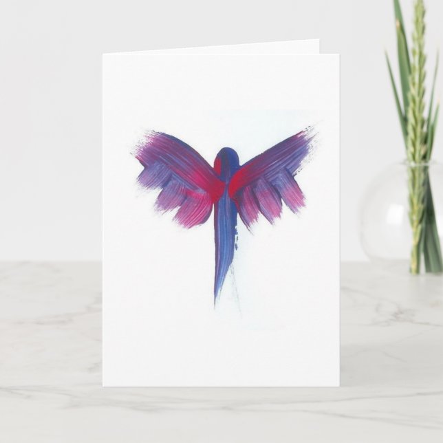 Carte Candy Waters Artiste de l'autisme (Devant)