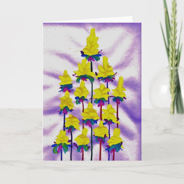 Carte Candy Waters Artiste de l'autisme (Devant)