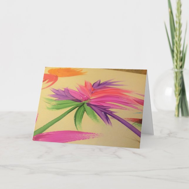 Carte Candy Waters Artiste de l'autisme (Devant)