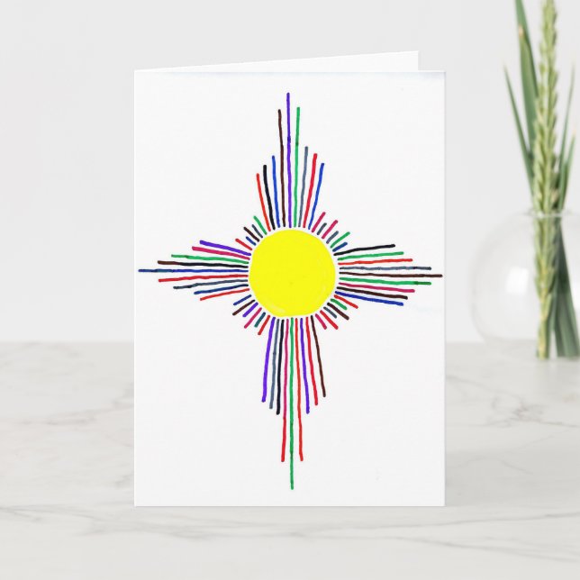 Carte Candy Waters Artiste de l'autisme (Devant)