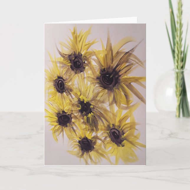 Carte Candy Waters Artiste de l'autisme (Devant)