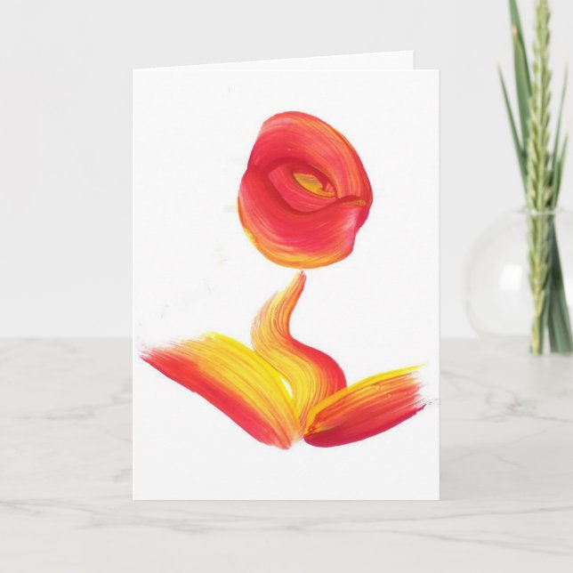 Carte Candy Waters Artiste de l'autisme (Devant)