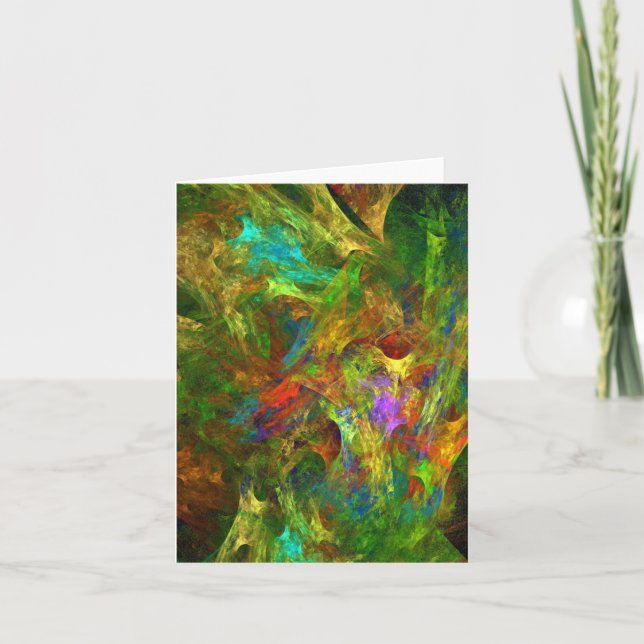 Carte Candy Waters Artiste de l'autisme (Devant)