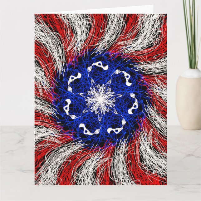 Carte Candy Waters Artiste de l'autisme (Devant)