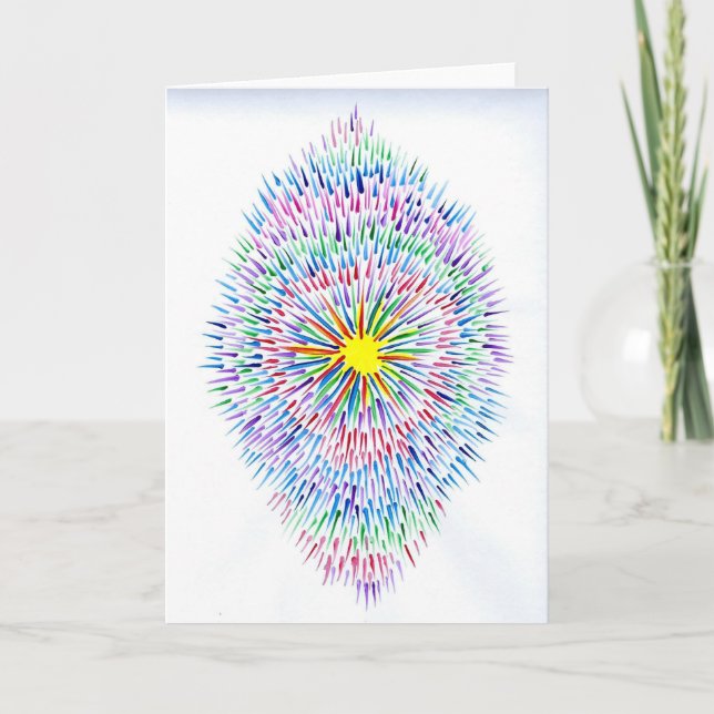 Carte Candy Waters Artiste de l'autisme (Devant)