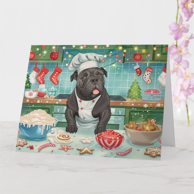 Carte Cane Corso Gîtes de vacances : Noël festif (Orchidée)