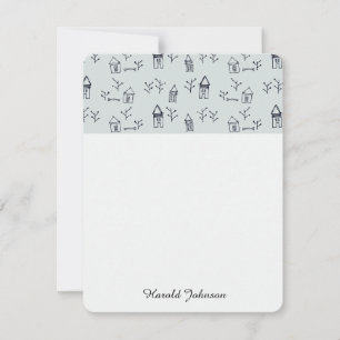 Carte caniche & maisons