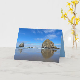 Carte Cannon Beach Oregon Haystack Rock