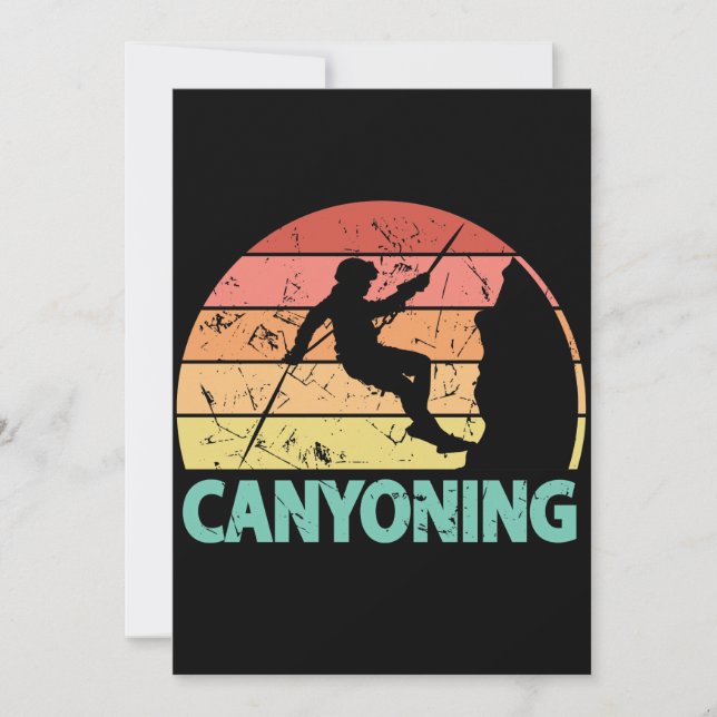 Carte Canyoneer Canyoneer Rappelling Canyoneer (Devant)