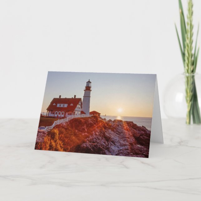 Carte Cap Elizabeth Maine (Devant)