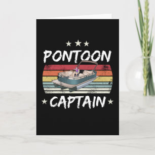 Carte Capitaine de Ponton Cadeau de Ponton