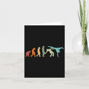 Carte Capoeira Danse Arts Martiaux Brésil Karate Evoluti
