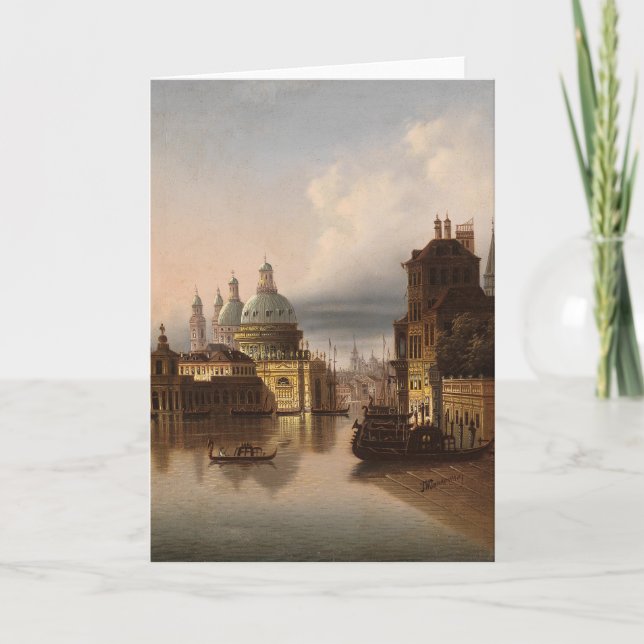 Carte Capriccio, Venise | Johann Wilhelm Jankowsky (Devant)