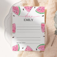 Carte Capsule Temps Dans Un Melon Watermelon