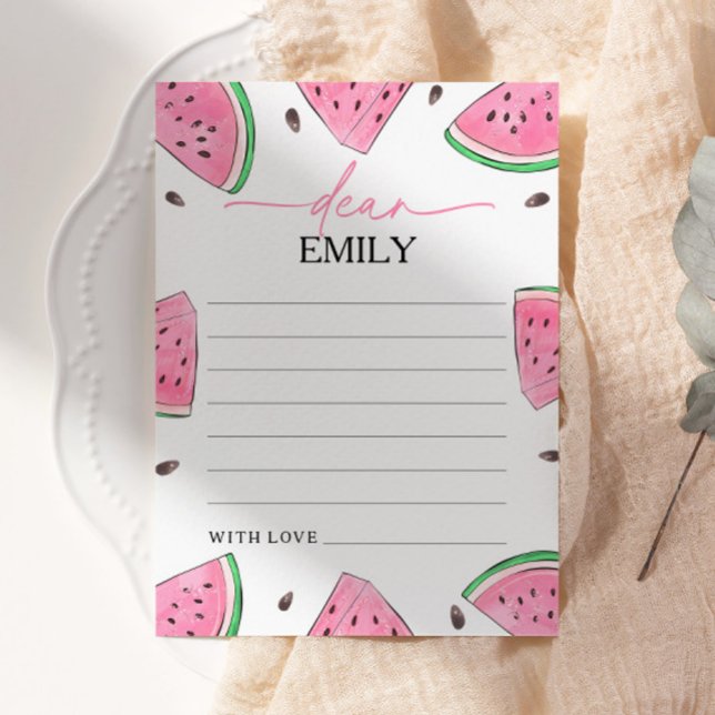 Carte Capsule Temps Dans Un Melon Watermelon (Créateur téléchargé)