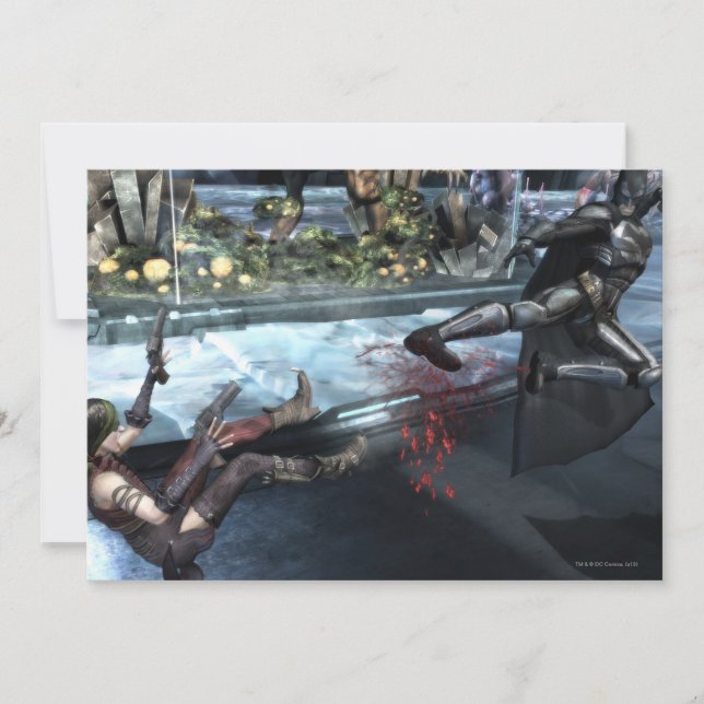 Carte Capture d'écran : Harley vs Batman (Devant)