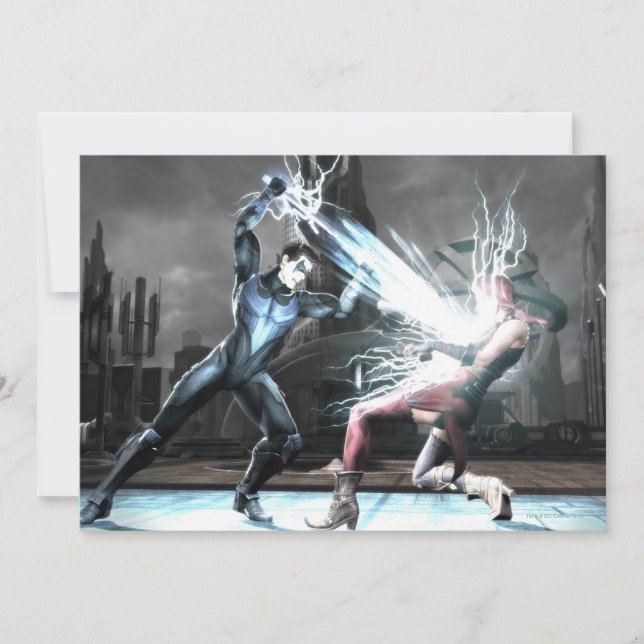 Carte Capture d'écran : Nightwing vs harley (Devant)