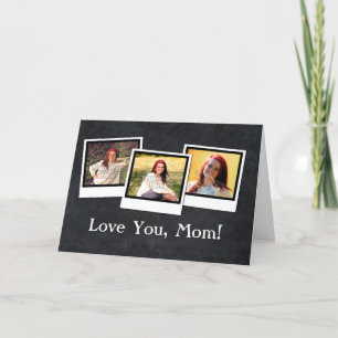 Carte Capture d'écran personnalisée de 3 photos pour la 