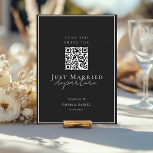 Carte Capturez chaque instant-Mariage QR Code Partage ph