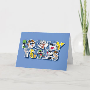 Carte Caractères LOONEY TUNES™ en lettres