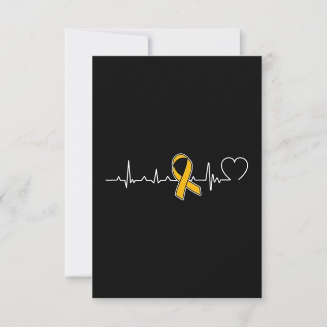 Carte Carburant Gold Ribbon Cancer de l'enfance (Devant)