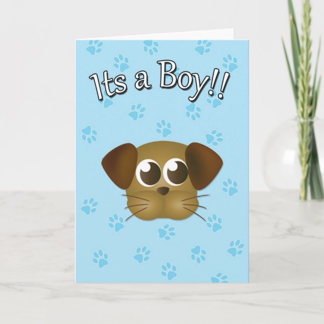 Carte Card de Boy Puppy (Devant)