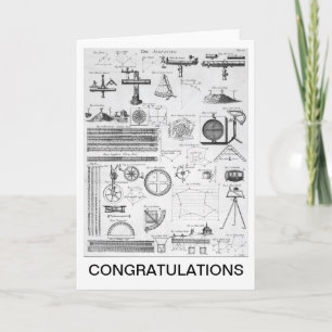 Carte Card de surveyor Congratulations