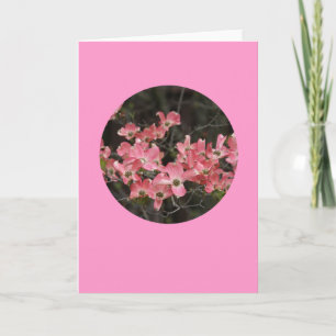 Carte Card, "Dogwood Blossoms in Circle" # 5