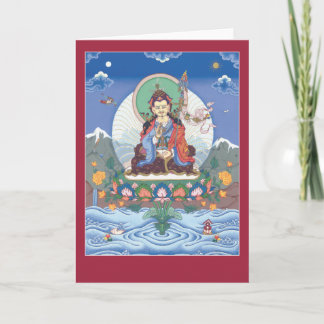 Carte CARD Padmasambhava / Guru Rinpoche - avec mantra