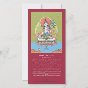 Carte CARD WhiteTara avec explication